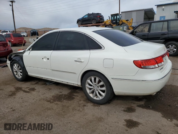 2006 Hyundai Azera SE with VIN KMHFC46F66A056611, listed as a Copart auction lot 55468615 with 138,582 mi miles and Salvage title. Bid and sale history available at DreamBid. Image 2.