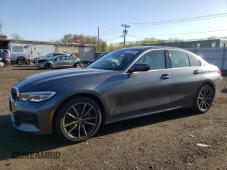 2021 BMW 3 Series 330i xDrive z VIN 3MW5R7J01M8B96851, wystawiony jako Copart lot #54568905 z przebiegiem 33 409 mil mil oraz Szkoda całkowita • Salvage title. Historia ofert i sprzedaży dostępna na DreamBid. Obrazek 1.