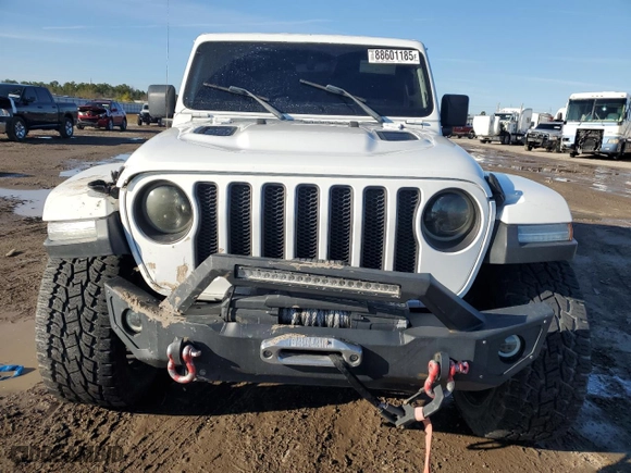 2020 Jeep Wrangler Unlimited Rubicon with VIN 1C4HJXFN8LW342681, listed as a Copart auction lot 88601185 with 53,065 mi miles and Salvage Title. Bid and sale history available at carsss.com. Image 5.