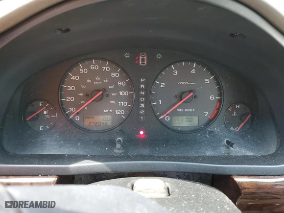 2001 Subaru Legacy Wagon Outback w/RL Equip with VIN 4S3BH675717664651, listed as a Copart auction lot 53679995 with 272,048 mi miles and Salvage Title. Bid and sale history available at carsss.com. Image 9.
