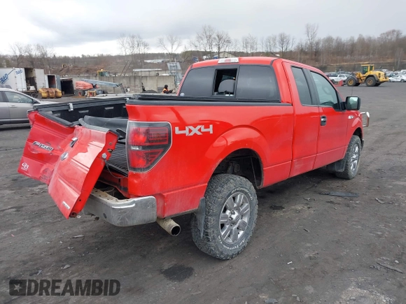 2012 Ford F-150 XL with VIN 1FTFX1EF8CFC66988, listed as a IAAI auction lot 41882826 with 94,635 mi miles. Bid and sale history available at carsss.com. Image 4.