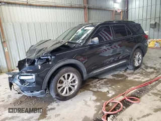 2020 Ford Explorer XLT z VIN 1FMSK8DH2LGB00335, wystawiony jako Copart lot #58542845 z przebiegiem Nie podano mil oraz Szkoda całkowita • Salvage title. Historia ofert i sprzedaży dostępna na DreamBid. Obrazek 1.