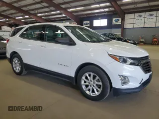 2018 Chevrolet Equinox LS with VIN 2GNAXHEV7J6225714, listed as a Copart auction lot 55094725 with 130,352 mi miles and Clean Title. Bid and sale history available at DreamBid. Image 4.