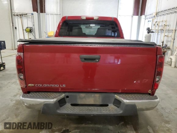2005 Chevrolet Colorado 1SF LS Z71 with VIN 1GCDT136858108390, listed as a Copart auction lot 55272265 with 104,371 mi miles and Salvage Title. Bid and sale history available at carsss.com. Image 6.