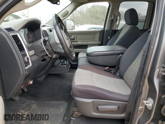 2010 Dodge 1500 SLT with VIN 1D7RB1GT4AS162734, listed as a Copart auction lot 47858455 with 131,217 mi miles and Salvage Title. Bid and sale history available at carsss.com. Image 7.