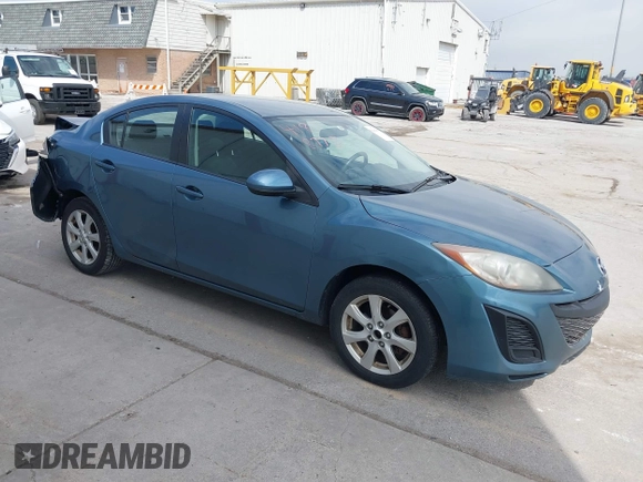 2010 Mazda Mazda3 i Touring with VIN JM1BL1SF9A1263493, listed as a IAAI auction lot 41878775 with 160,739 mi miles. Bid and sale history available at carsss.com. Image 1.