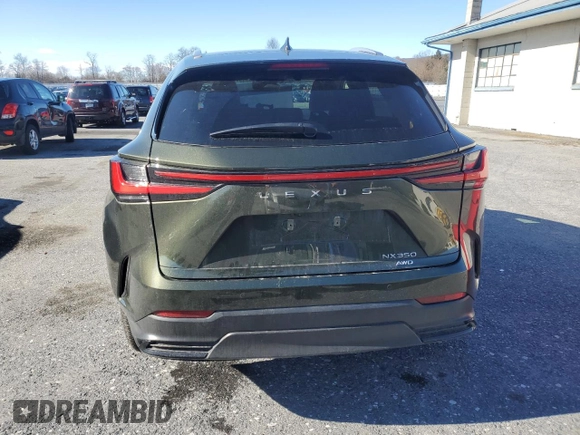 2023 Lexus NX with VIN 2T2GGCEZ3PC027787, listed as a Copart auction lot 43335365 with 16,861 mi miles and Salvage Title. Bid and sale history available at carsss.com. Image 6.