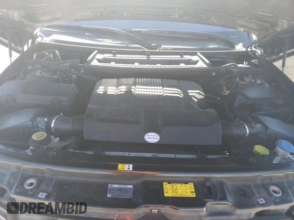 2012 Land Rover Range Rover HSE Lux with VIN SALMF1D41CA381092, listed as a Copart auction lot 48295575 with 194,952 mi miles and Salvage title. Bid and sale history available at DreamBid. Image 12.
