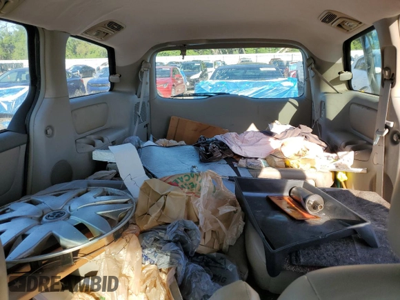 2005 Toyota Sienna CE с VIN 5TDZA23C05S337259, выставлен на аукционе Copart как лот 52256085 с пробегом Не указан миль и Списание • Salvage title. История ставок и продаж доступна на DreamBid. Изображение 10.
