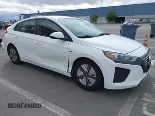 2019 Hyundai Ioniq Blue with VIN KMHC65LC5KU168562, listed as a IAAI auction lot 41500128 with 168,590 mi miles and . Bid and sale history available at DreamBid. Image 1.