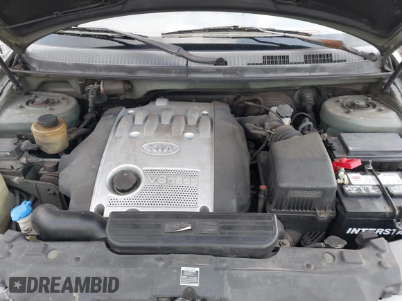 2004 Kia Sedona LX with VIN KNDUP131346533373, listed as a IAAI auction lot 41632342 with 76,545 mi miles. Bid and sale history available at carsss.com. Image 10.