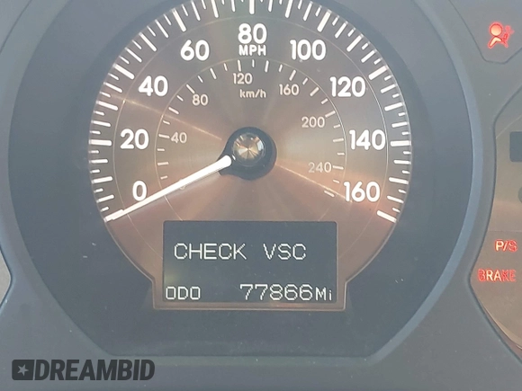 2006 Lexus GS 300 with VIN JTHCH96S960013212, listed as a IAAI auction lot 40535856 with 77,866 mi miles and . Bid and sale history available at carsss.com. Image 7.