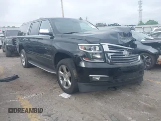 2018 Chevrolet Suburban Premier with VIN 1GNSCJKC9JR100504, listed as a IAAI auction lot 42276280 with 153,916 mi miles and . Bid and sale history available at DreamBid. Image 1.