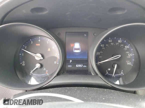 2019 Toyota C-HR XLE with VIN JTNKHMBX7K1048428, listed as a Copart auction lot 51943135 with 82,957 mi miles and Salvage Title. Bid and sale history available at carsss.com. Image 9.