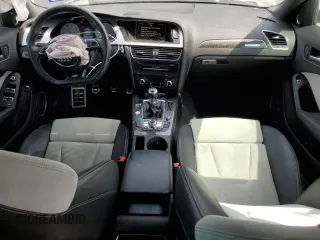 2015 Audi S4 Premium Plus with VIN WAUDGAFL2FA121746, listed as a Copart auction lot 60754044 with 124,848 mi miles and Salvage Title. Bid and sale history available at carsss.com. Image 8.