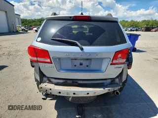 2013 Dodge Journey Crew with VIN 3C4PDCDG5DT599840, listed as a Copart auction lot 62542795 with 102,235 mi miles and Salvage title. Bid and sale history available at DreamBid. Image 6.