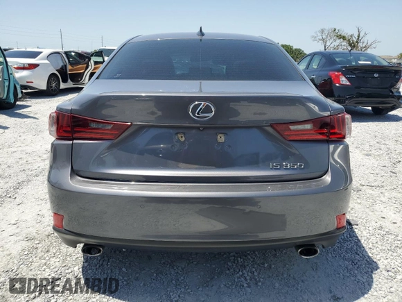 2015 Lexus IS 350 with VIN JTHBE1D22F5018828, listed as a Copart auction lot 57232955 with 139,766 mi miles and Salvage title. Bid and sale history available at DreamBid. Image 6.
