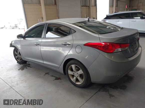 2011 Hyundai Elantra GLS with VIN KMHDH4AE2BU114150, listed as a IAAI auction lot 42386738 with 106,304 mi miles and . Bid and sale history available at DreamBid. Image 3.