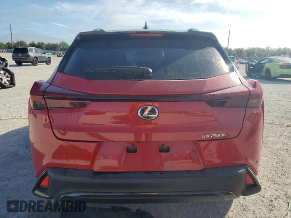 2024 Lexus UX 250h F Sport z VIN JTHB6JBH7R2179766, wystawiony jako Copart lot #85129414 z przebiegiem 4 258 mil mil oraz Szkoda całkowita • Salvage title. Historia ofert i sprzedaży dostępna na DreamBid. Obrazek 6.
