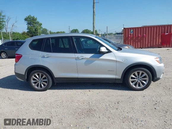 2014 BMW X3 xDrive28i with VIN 5UXWX9C59E0D35350, listed as a IAAI auction lot 42569283 with 172,808 mi miles and . Bid and sale history available at DreamBid. Image 13.