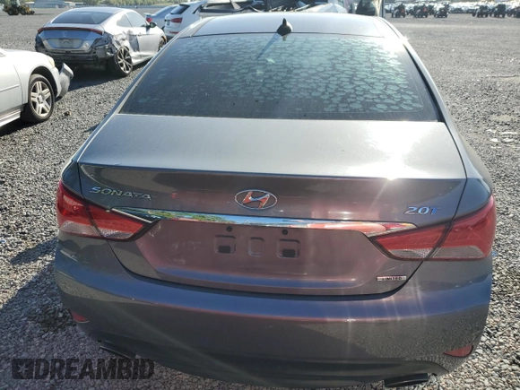 2014 Hyundai Sonata Limited with VIN 5NPEC4ABXEH813988, listed as a Copart auction lot 49189275 with 94,990 mi miles and Salvage Title. Bid and sale history available at DreamBid. Image 6.