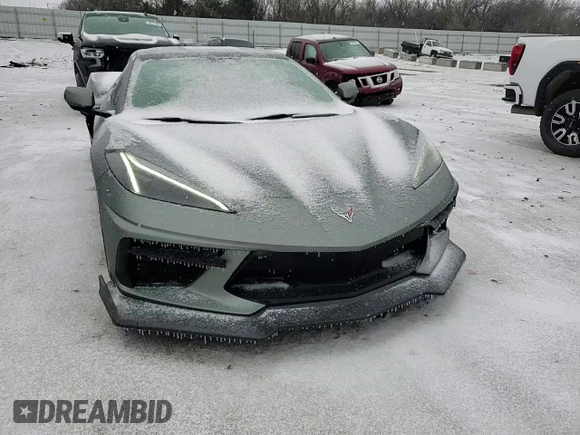 2022 Chevrolet Corvette 1LT with VIN 1G1YA2D49N5100786, listed as a Copart auction lot 44849345 with 10,615 mi miles and Salvage Title. Bid and sale history available at carsss.com. Image 10.