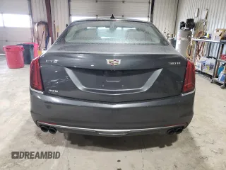 2017 Cadillac CT6 Platinum AWD with VIN 1G6KN5R67HU183399, listed as a Copart auction lot 42323205 with 62,782 mi miles and Salvage title. Bid and sale history available at DreamBid. Image 6.