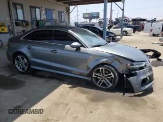 2019 Audi A3 Sedan Premium Plus with VIN WAUGUGFF4K1009009, listed as a Copart auction lot 58060464 with 89,698 mi miles and Salvage Title. Bid and sale history available at carsss.com. Image 4.