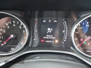 2018 Jeep Compass Sport with VIN 3C4NJCAB9JT211187, listed as a IAAI auction lot 41065430 with 1 mi miles. Bid and sale history available at carsss.com. Image 7.