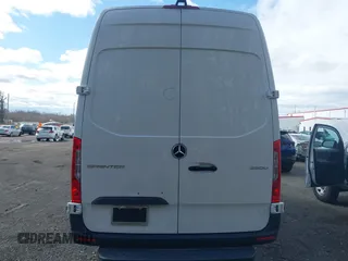 2023 Mercedes-Benz Sprinter Cargo Cargo with VIN W1Y40CHY2PT157028, listed as a IAAI auction lot 41709598 with 15,709 mi miles and . Bid and sale history available at carsss.com. Image 16.