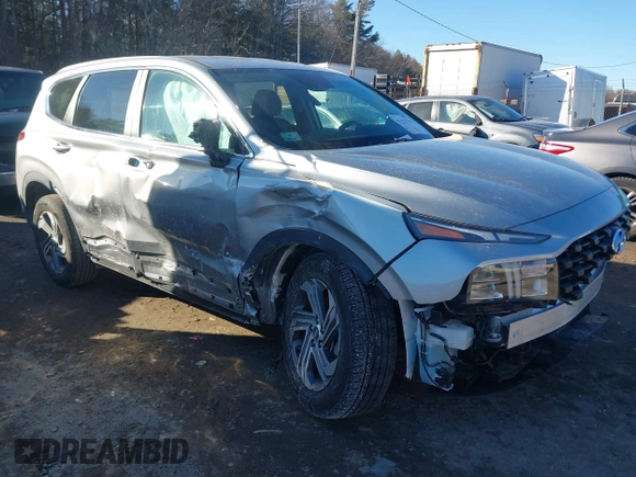 2023 Hyundai Santa Fe SE with VIN 5NMS1DAJ7PH613845, listed as a IAAI auction lot 41433570 with 4,815 mi miles. Bid and sale history available at carsss.com. Image 1.