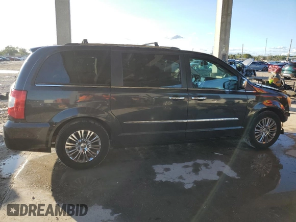 2011 Chrysler Town & Country Limited with VIN 2A4RR6DG1BR665841, listed as a Copart auction lot 85876514 with 95,070 mi miles and Salvage Title. Bid and sale history available at carsss.com. Image 3.