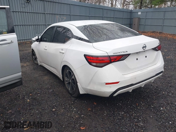 2022 Nissan Sentra SV with VIN 3N1AB8CV9NY231497, listed as a IAAI auction lot 42015906 with 31,792 mi miles and . Bid and sale history available at DreamBid. Image 3.
