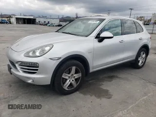 2013 Porsche Cayenne Diesel with VIN WP1AF2A2XDLA26056, listed as a Copart auction lot 53394795 with 178,065 mi miles and Salvage title. Bid and sale history available at DreamBid. Image 1.