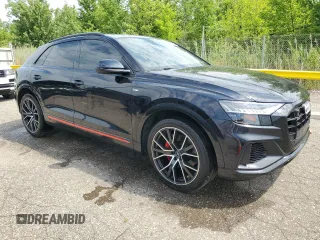 2019 Audi Q8 Prestige with VIN WA1FVAF13KD041309, listed as a Copart auction lot 63713185 with 85,420 mi miles and Clean title. Bid and sale history available at DreamBid. Image 4.