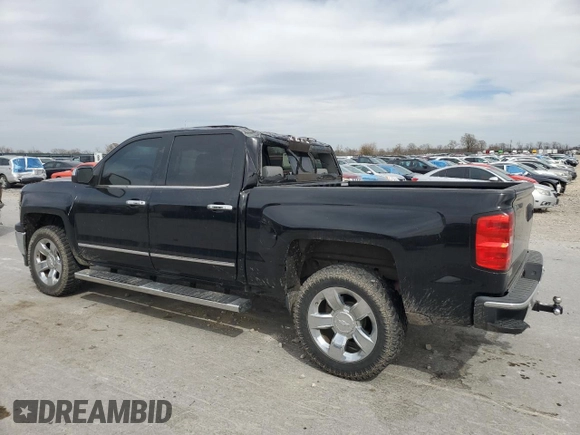 2015 Chevrolet Silverado 1500 LTZ with VIN 3GCUKSEC0FG518950, listed as a Copart auction lot 50194585 with 199,482 mi miles and Salvage Title. Bid and sale history available at carsss.com. Image 2.