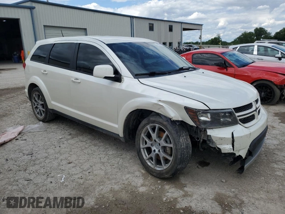 2017 Dodge Journey GT with VIN 3C4PDCEG3HT566162, listed as a Copart auction lot 58539455 with 80,369 mi miles and Salvage title. Bid and sale history available at DreamBid. Image 4.