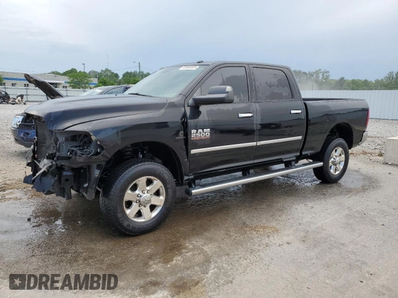 2015 Ram 2500 SLT with VIN 3C6UR5DL3FG529110, listed as a Copart auction lot 60969505 with 147,246 mi miles and Salvage title. Bid and sale history available at DreamBid. Image 1.