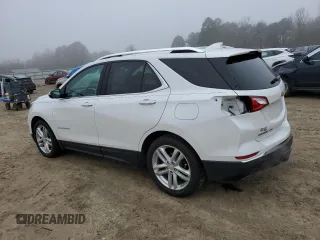 2018 Chevrolet Equinox Premier with VIN 2GNAXNEX7J6258244, listed as a Copart auction lot 43468945 with 95,031 mi miles and Salvage Title. Bid and sale history available at carsss.com. Image 2.