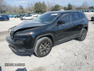 2017 Jeep Cherokee Sport z VIN 1C4PJMAB4HD220703, wystawiony jako Copart lot #50810925 z przebiegiem 88 733 mil mil oraz Szkoda całkowita • Salvage title. Historia ofert i sprzedaży dostępna na DreamBid. Obrazek 1.
