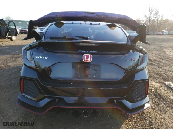 2018 Honda Civic Type R Touring with VIN SHHFK8G78JU203385, listed as a Copart auction lot 88397965 with 50,461 mi miles and Salvage Title. Bid and sale history available at carsss.com. Image 6.