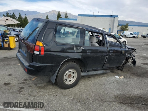 2000 Mitsubishi Montero Sport ES with VIN JA4LS21HXYP819022, listed as a Copart auction lot 43580855 with 0 mi miles and Salvage Title. Bid and sale history available at carsss.com. Image 3.
