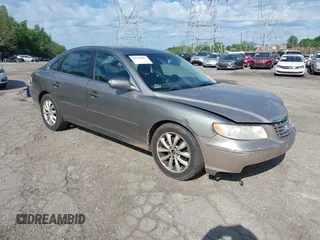 2008 Hyundai Azera Limited with VIN KMHFC46F68A333650, listed as a IAAI auction lot 42224987 with 105,229 mi miles and . Bid and sale history available at DreamBid. Image 1.