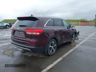 2017 Kia Sorento EX V6 with VIN 5XYPH4A50HG261420, listed as a IAAI auction lot 41933777 with 90,784 mi miles. Bid and sale history available at carsss.com. Image 4.