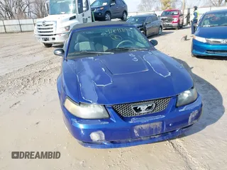 2004 Ford Mustang Deluxe with VIN 1FAFP44604F150436, listed as a IAAI auction lot 41241894 with 177,457 mi miles. Bid and sale history available at carsss.com. Image 6.