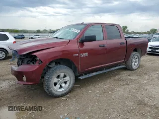 2017 Ram 1500 Express z VIN 3C6RR7KT0HG735475, wystawiony jako Copart lot #54134115 z przebiegiem 127 930 mil mil oraz Szkoda całkowita • Salvage title. Historia ofert i sprzedaży dostępna na DreamBid. Obrazek 1.