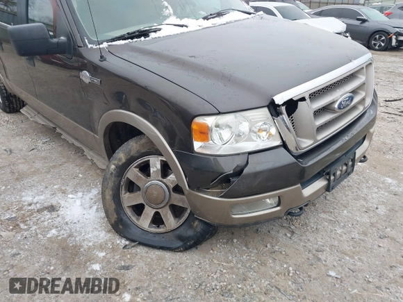 2005 Ford F-150 XLT with VIN 1FTPW14525KB72924, listed as a IAAI auction lot 41559373 with 195,485 mi miles. Bid and sale history available at carsss.com. Image 6.