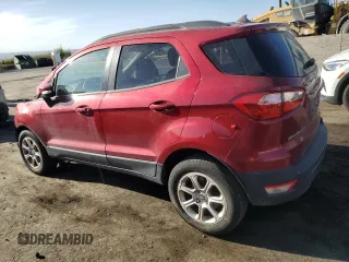 2019 Ford EcoSport SE with VIN MAJ3S2GE9KC261591, listed as a Copart auction lot 52776235 with 30,651 mi miles and Salvage title. Bid and sale history available at DreamBid. Image 2.