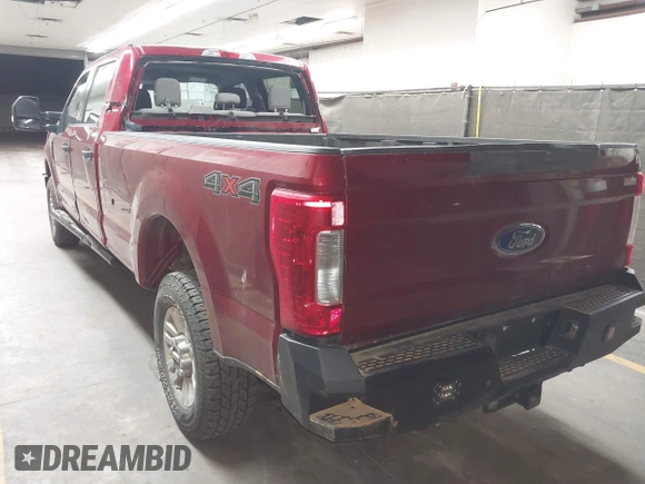 2017 Ford F-250 Lariat with VIN 1FT7W2BT3HEF19655, listed as a IAAI auction lot 41932807 with 231,282 mi miles and . Bid and sale history available at DreamBid. Image 3.