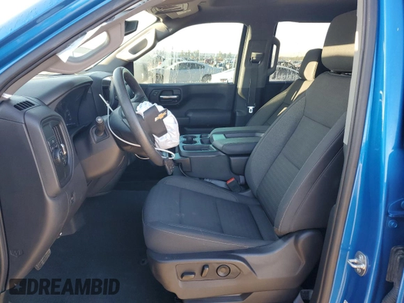 2024 Chevrolet Silverado 1500 Custom with VIN 3GCPABEK1RG202503, listed as a Copart auction lot 48681235 with Not Provided miles and Salvage Title. Bid and sale history available at DreamBid. Image 7.